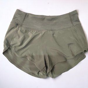 Outdoor Voices Women's Khaki and Green Shorts